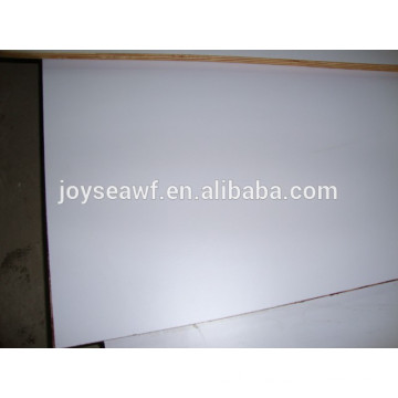 White HPL fireproof plywood and melamine plywood